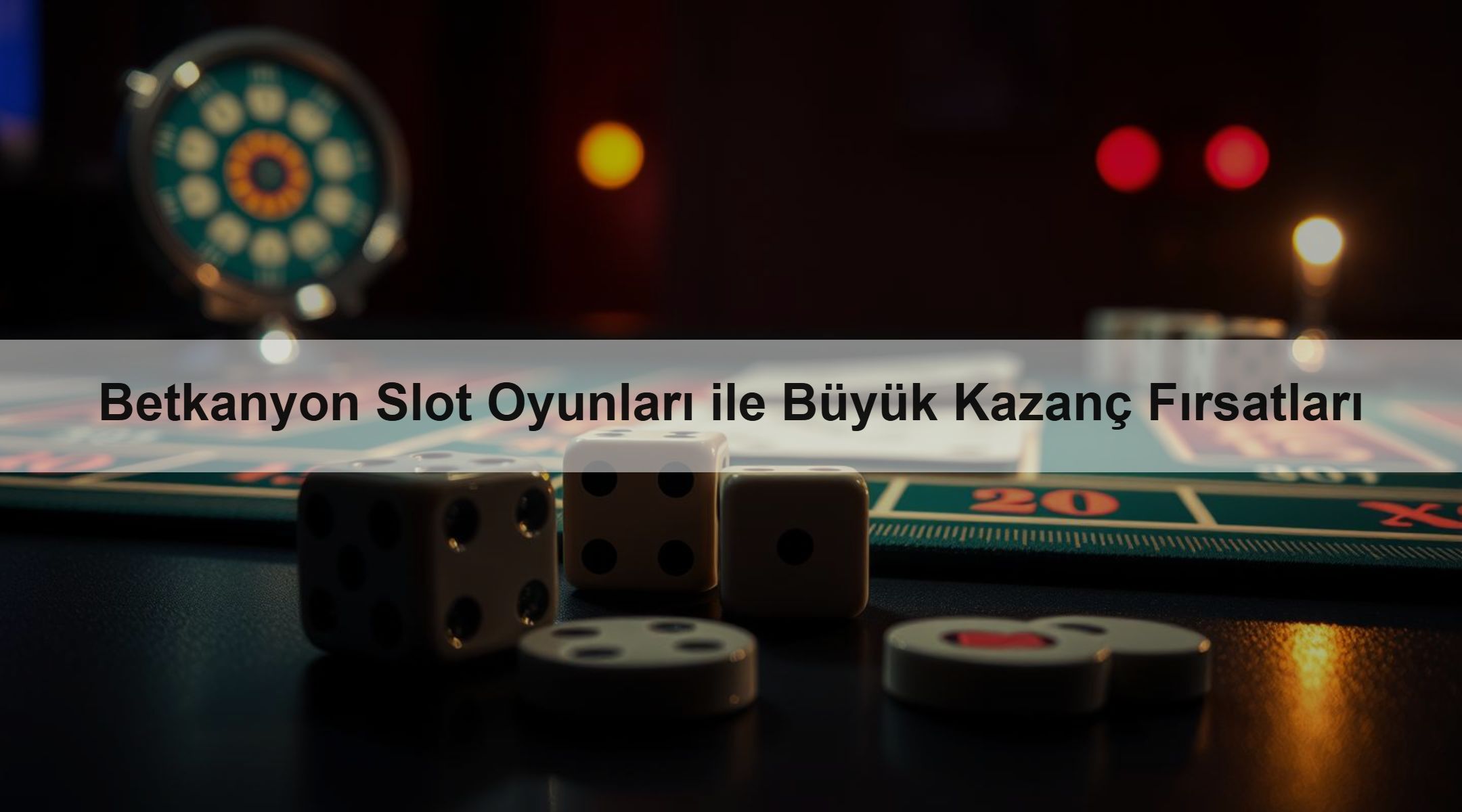 Betkanyon Slot Oyunları ile Büyük Kazanç Fırsatları